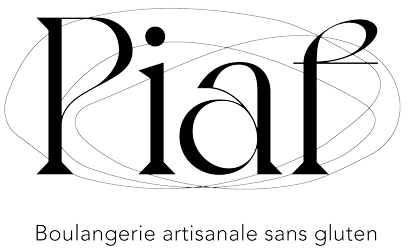 Logo complet de Piaf boulangerie artisanale sans gluten